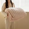 Soft Fleece Blanket Nap Dorm Office Couch All Season Lightweight Cozy Throw