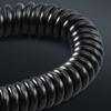 66W Fast Charging Spring Retracted Data Cable Type C 90 Degree Angled Connector For Mobile Phone Multiple Device