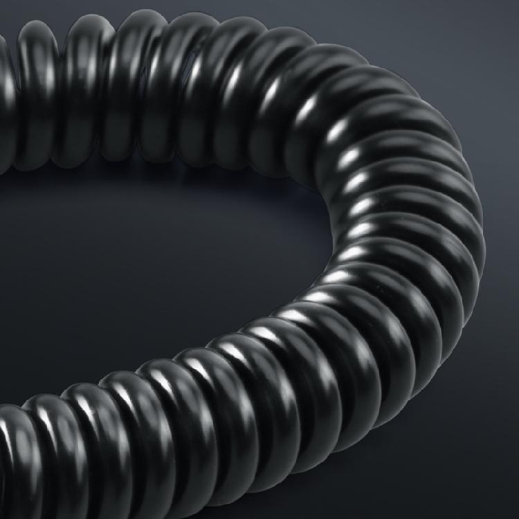 66W Fast Charging Spring Retracted Data Cable Type C 90 Degree Angled Connector For Mobile Phone Multiple Device