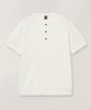 IOLO Cotton Silk Half Henley Neck_Luster White
