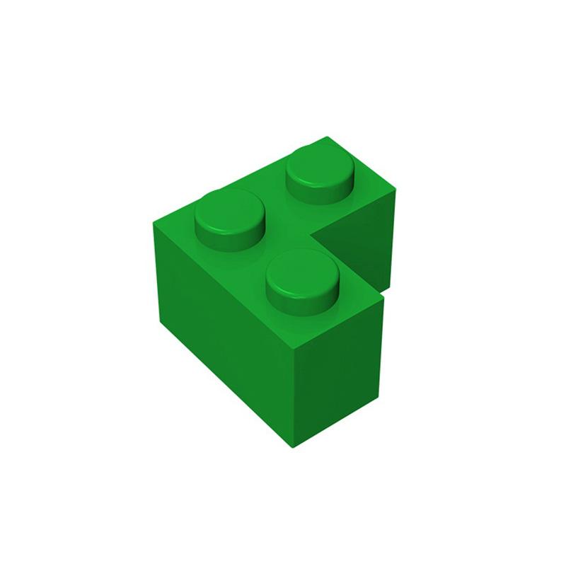 MOC 10PCS 2357 2x2 Corner Building Blocks High-Tech Plate House Castle Bricks Educational Particle Idea Toy Children Xmas Gifts