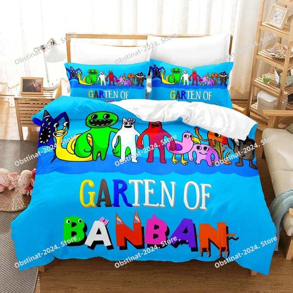 Garten Of Banban Beding Set Printed Bed Linen Set With Pilowcase Bed Soft Duvet Cover Soft Single Double Quen Super King-Sized Dimensionsd Dimensions