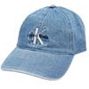 Calvin Klein CK Logo Free Vintage Denim Cap, Hat, Print, Adjustable, Men's/Women's/Unisex, Size, [Used]