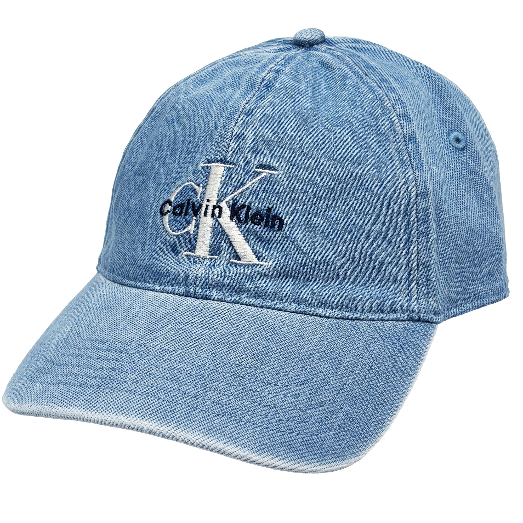 

Calvin Klein CK Logo Free Vintage Denim Cap, Hat, Print, Adjustable, Men s/Women s/Unisex, Size, [Used] синий