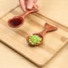 Creative Fish Wooden Spoon Measure Bean Spoon Milk Powder Spoon Sauce Small Dish Ice Cream Scoop Seasoning Dish