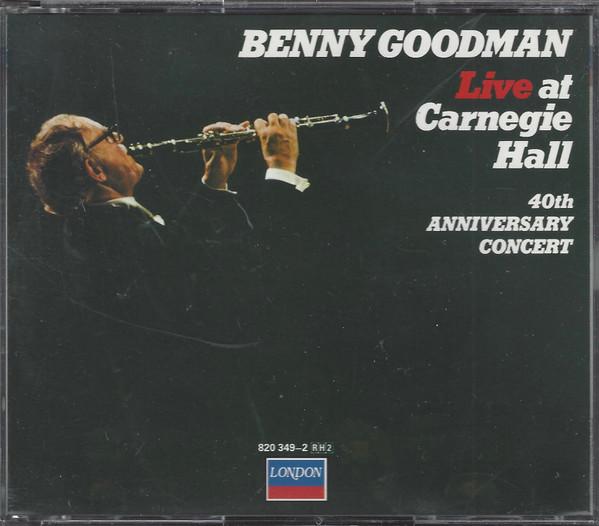 

CD BENNY GOODMAN - 40th Anniversary 8203492 London Records UK Jazz Used