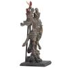 [Supervised and Officially Approved by Toji Temple] Jikokuten (Dhritarashtra) Miniature Buddha Statue [Kukai's Three-Dimensional Mandala 21 Figures, C