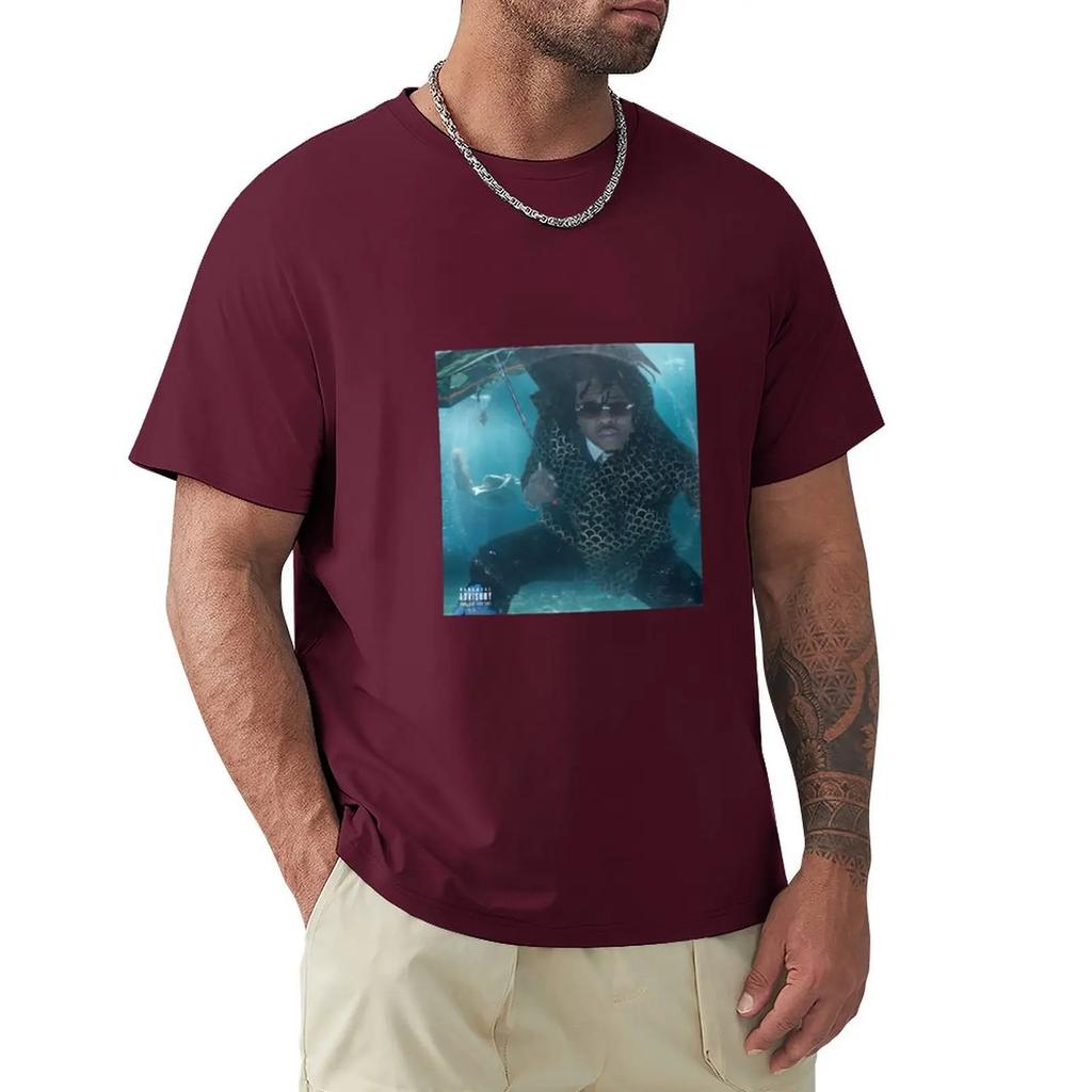 Gunna - Drip Gold Drown 2 cover T-Shirt hippie clothes funnys oversizeds boys whites clothing