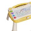 Magnetic Drawing Board Etch Table Sketch Pad for 23 Year Old Toddlers Gifts Blue Detachable Legs