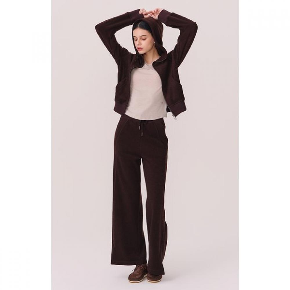 Huit Terry Fleece Wide Fit Pants Htwpn5l06t