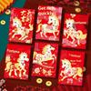 6Pcs 2026 Year Of The Horse Red Envelopes Luck Money Bag Spring Festival Bless Pocket Red Packet New Year Decoration Gift