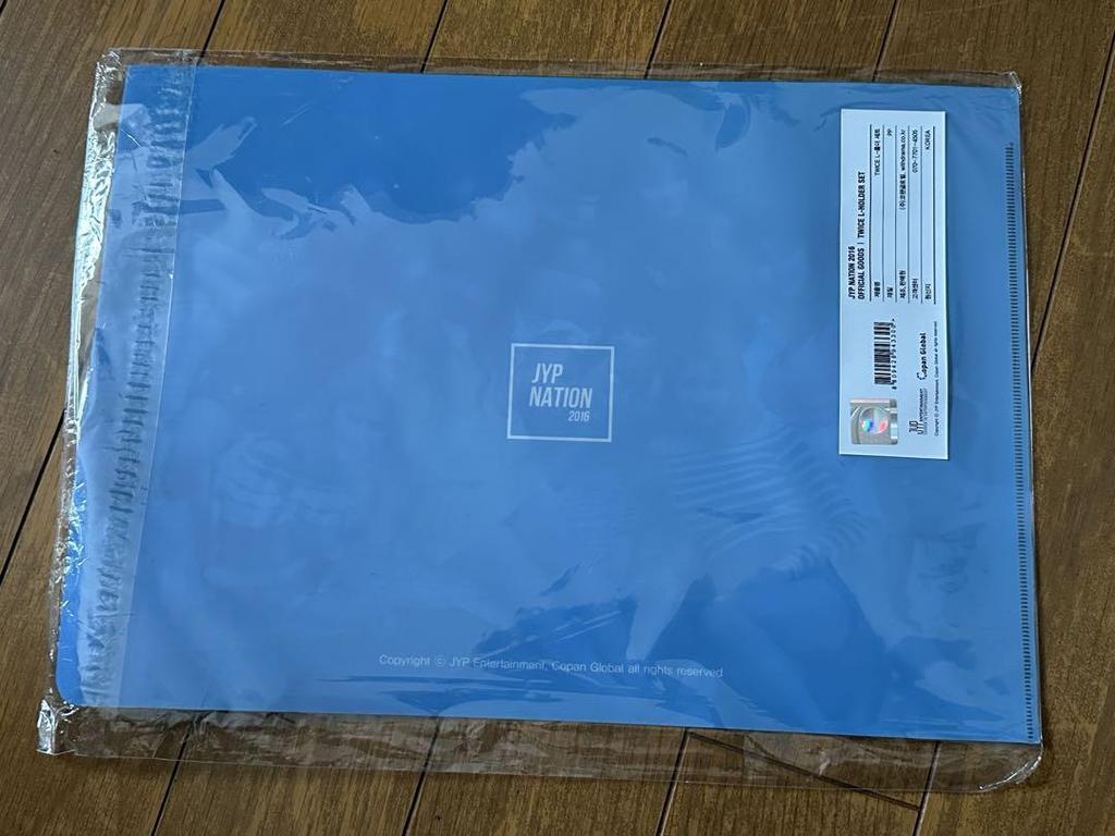 [USED] TWICE Korea 2016 JYP NATION Goods Clear File for All Members