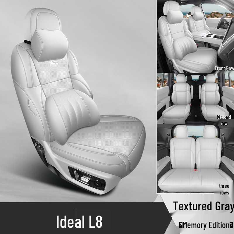 Li Auto L8 All-Season Full Coverage Car Seat Cover and Cushion Set