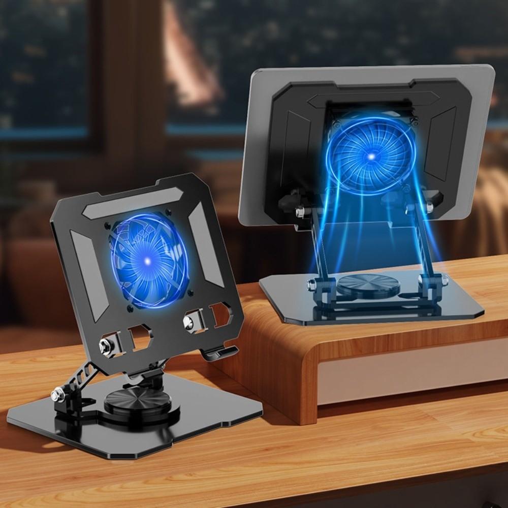 360 ° Rotatable Tablet Cooler Base Stand Adjustable Tablet Radiator Bracket  Tablet/Laptop