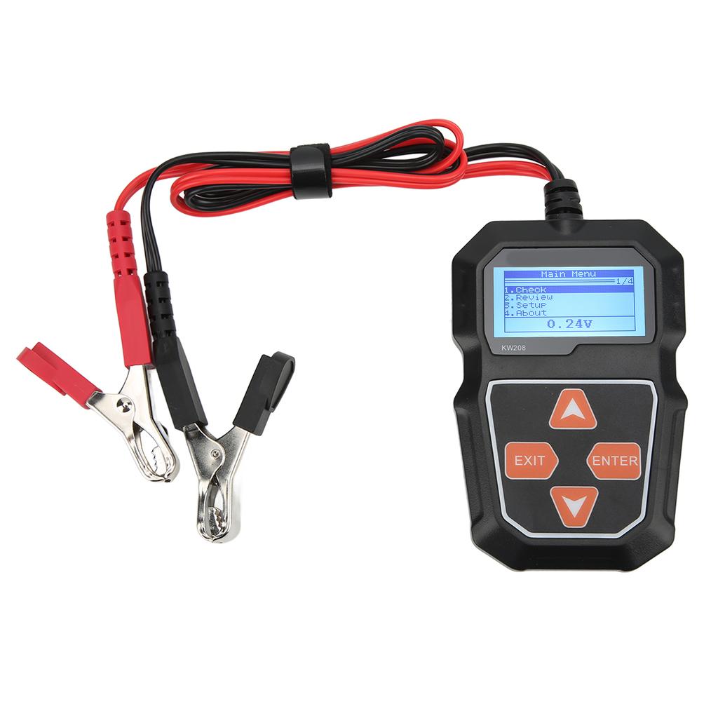 12V Car Battery Load Tester Digital Auto Battery Analyzer Automotive Alternator Tester for Truck SUV