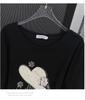 Women's Plus Size Short-Sleeve Mid-Length Round Neck Slimming T-Shirt (200/300/350 Jin)