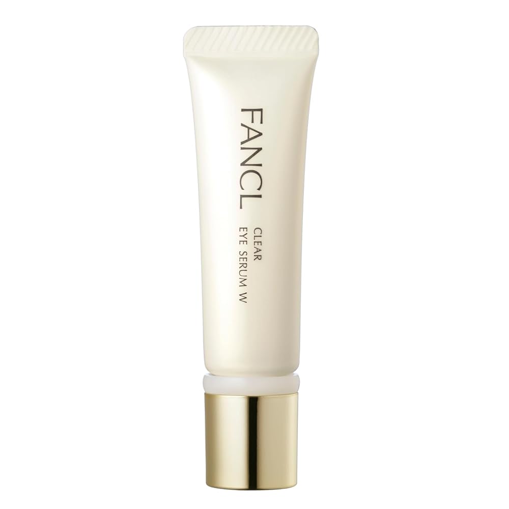 FANCL Clear Eye Serum W 1pc Eye Essence (Moisturizing/Smooth) for Under-Eye Area (Skincare/No Additives)
