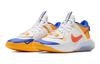 Nike Air Zoom Crossover Low Top Children's Basketball Shoes White Orange Blue, Single Layer FD4638-181