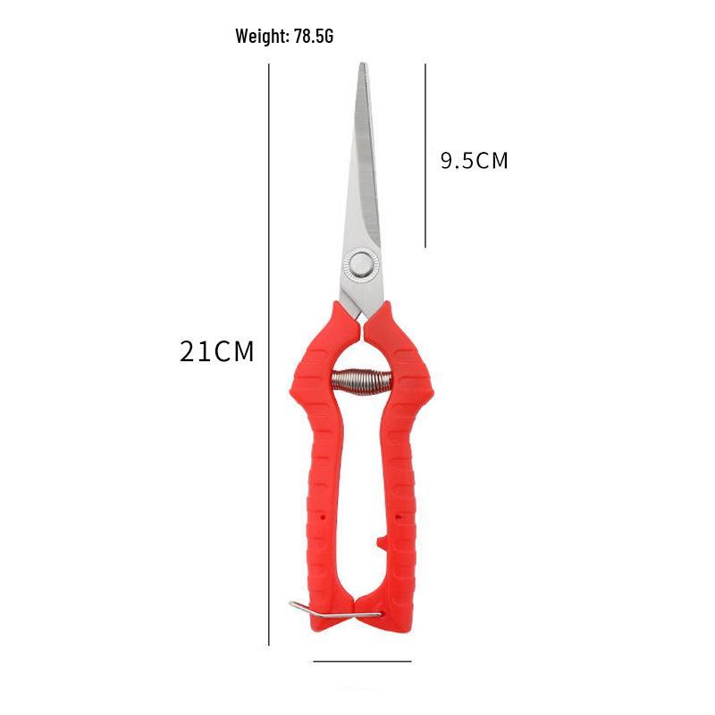 Stainless Steel Multifunctional Pruning Shears for Gardening and Floral Use