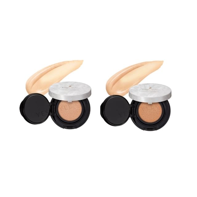 Sana Шпатлевка для пор Keana Pate The Poreless Тональная основа-кушон SPF 50+ PA++++ 02 Natural Beige - 12g