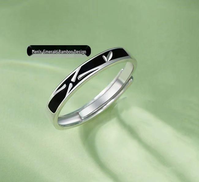 

Парные кольца Mingjie Sweetheart: Уникальные обручальные кольца для мужчин и женщин - Идеальный рождественский подарок Adjustable Open Size