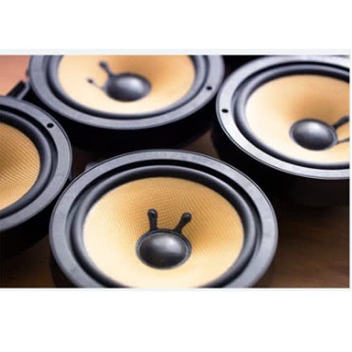 Fielect Foam Edge Speaker Edge for Audio Speakers, 230mm Outer Diameter, 1 Piece, Foam Edge Surround Accessories, Surround Ring Replacement, Speaker R