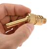 2pcs Fountain Nozzle Adjustable ±10 degrees Solid Brass Spring Spray Head M8 M10 M12 M13 M14 Pond Pool Advertising Event Decor