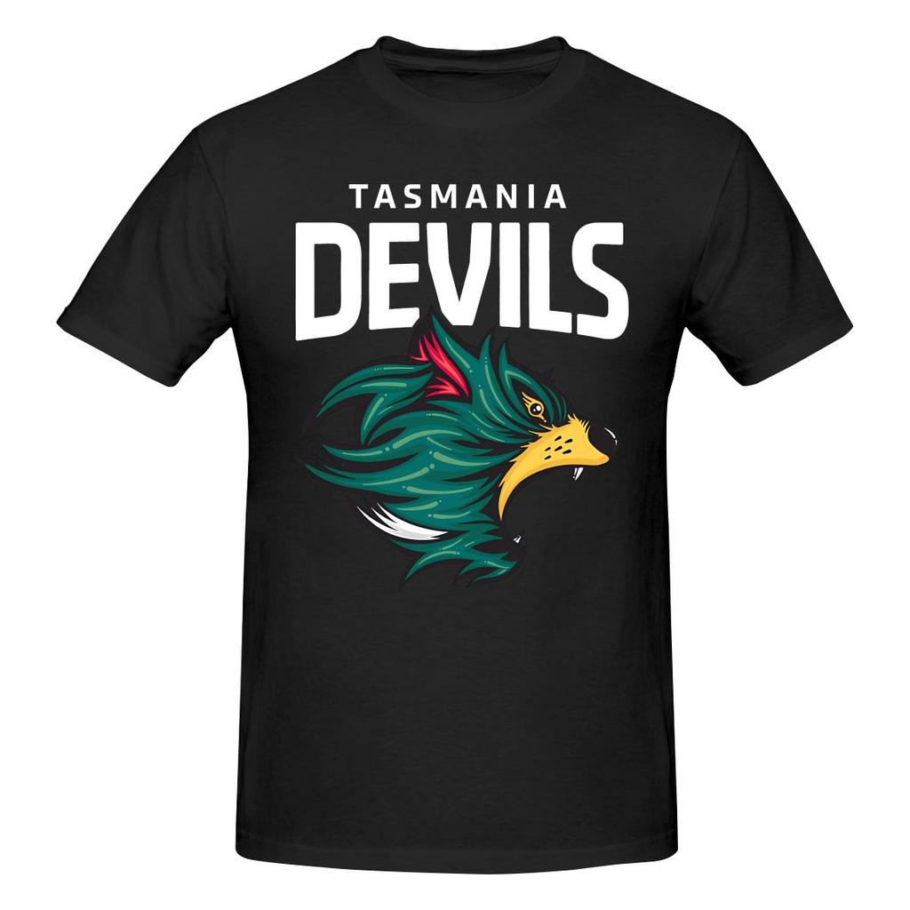 Funny Tasunisexia Devils Football Club White Lettering Unisexs Printed Tshirt Unisex T Shirtbig Size