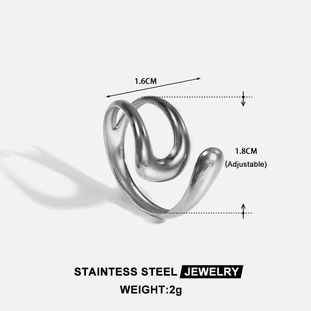 European & American Irregular Geometric Knuckle Ring Set: Simple Fashion & Unique Personality