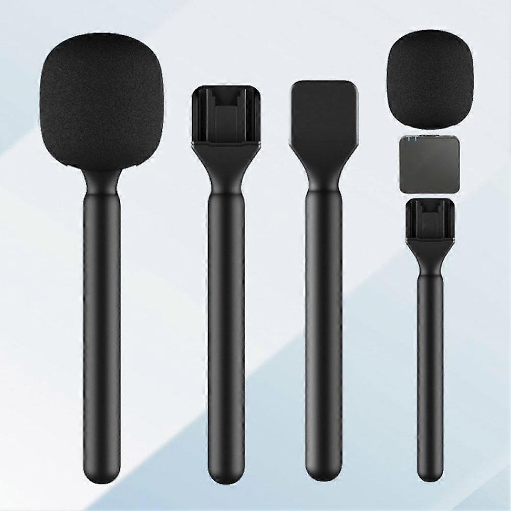 Microfone de Bastão Sem Fio para Entrevista Microfone de Bastão Portátil