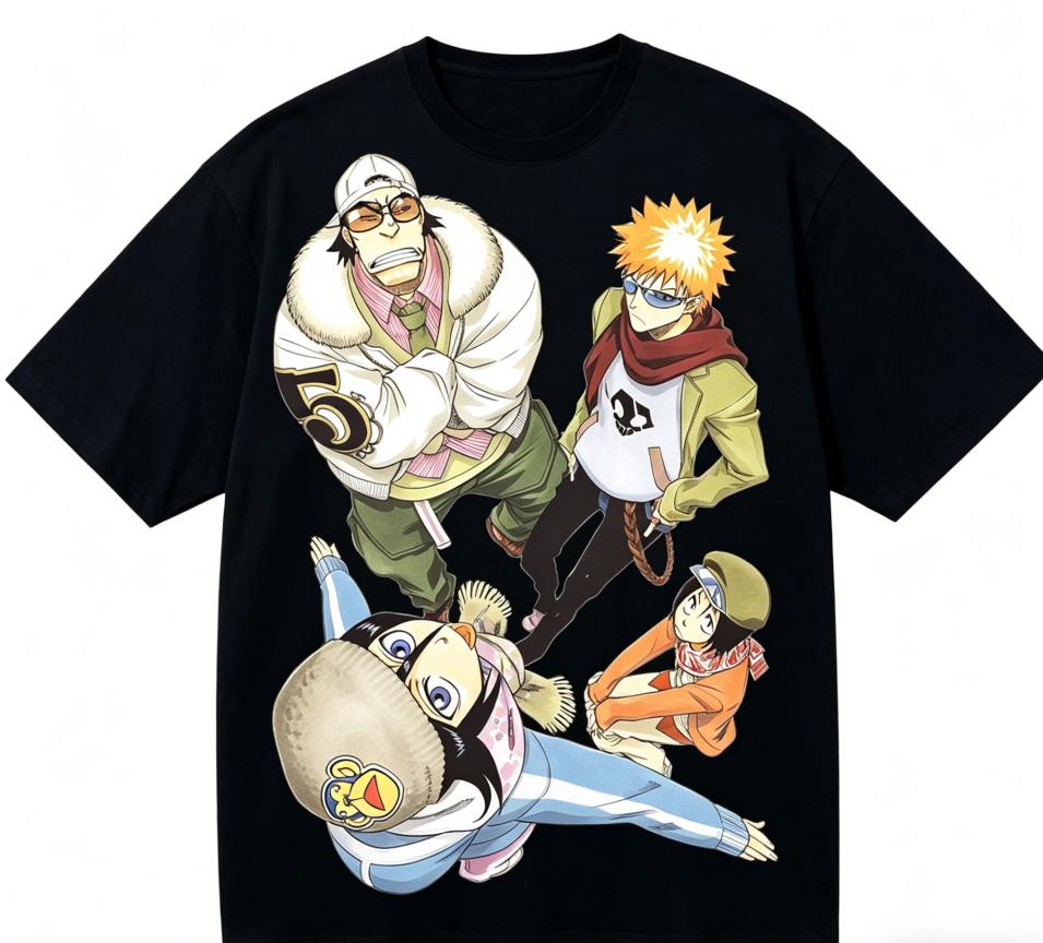 Bleach Anime Lover T Shirt Year Round Clothing Personality Clothes Plus Size Unisex New Model Couples High Quality Soft