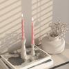 Epoxy Resin Mold Handmade Candle Holder Silicone Mould Geometric Candlestick Mold DIY Plaster Crafts Table Ornament
