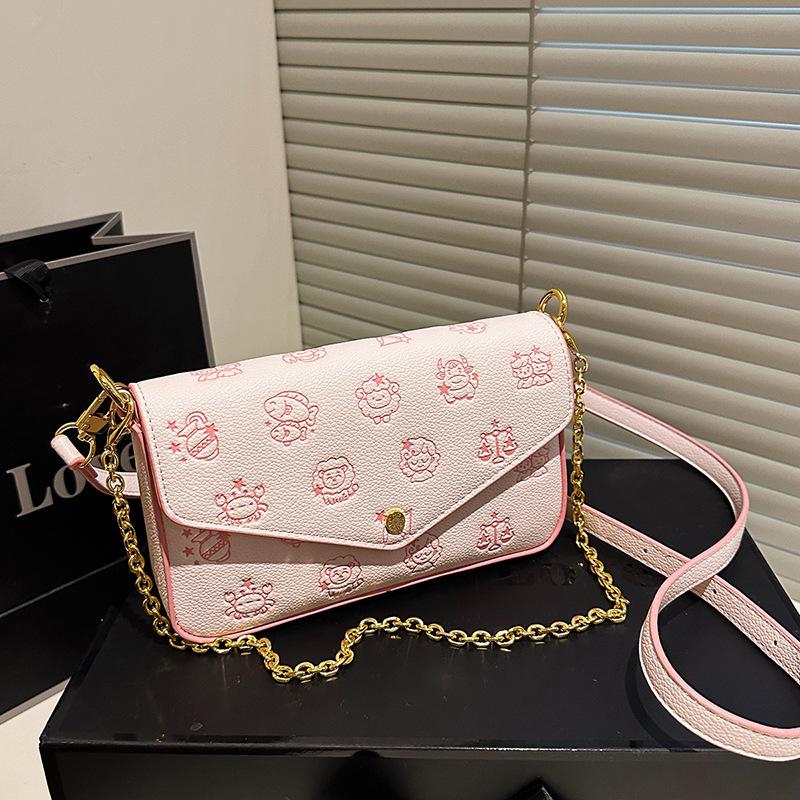 Niche Design Small Square Bag Women's Summer New Cute Shoulder Messenger Bag Chain Small Bag