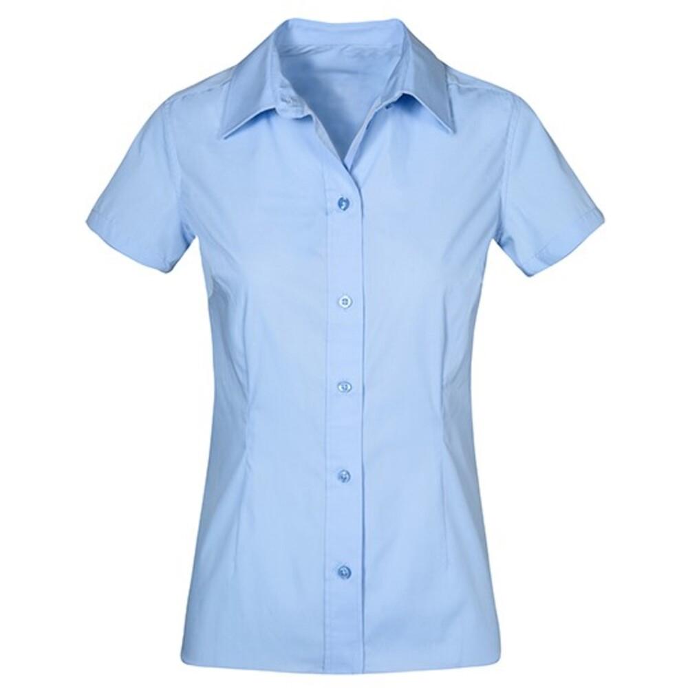 Promodoro Womens/Ladies Poplin Short-Sleeved Shirt