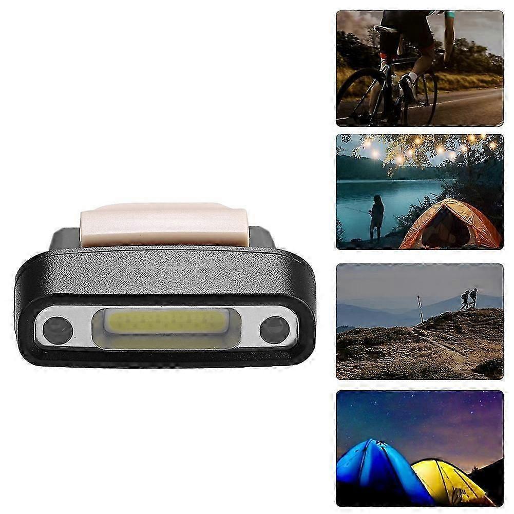 USB Charging LED Cap Clip Head Lamp Light Hat HeadLamp For Outdoor Fishing Camping