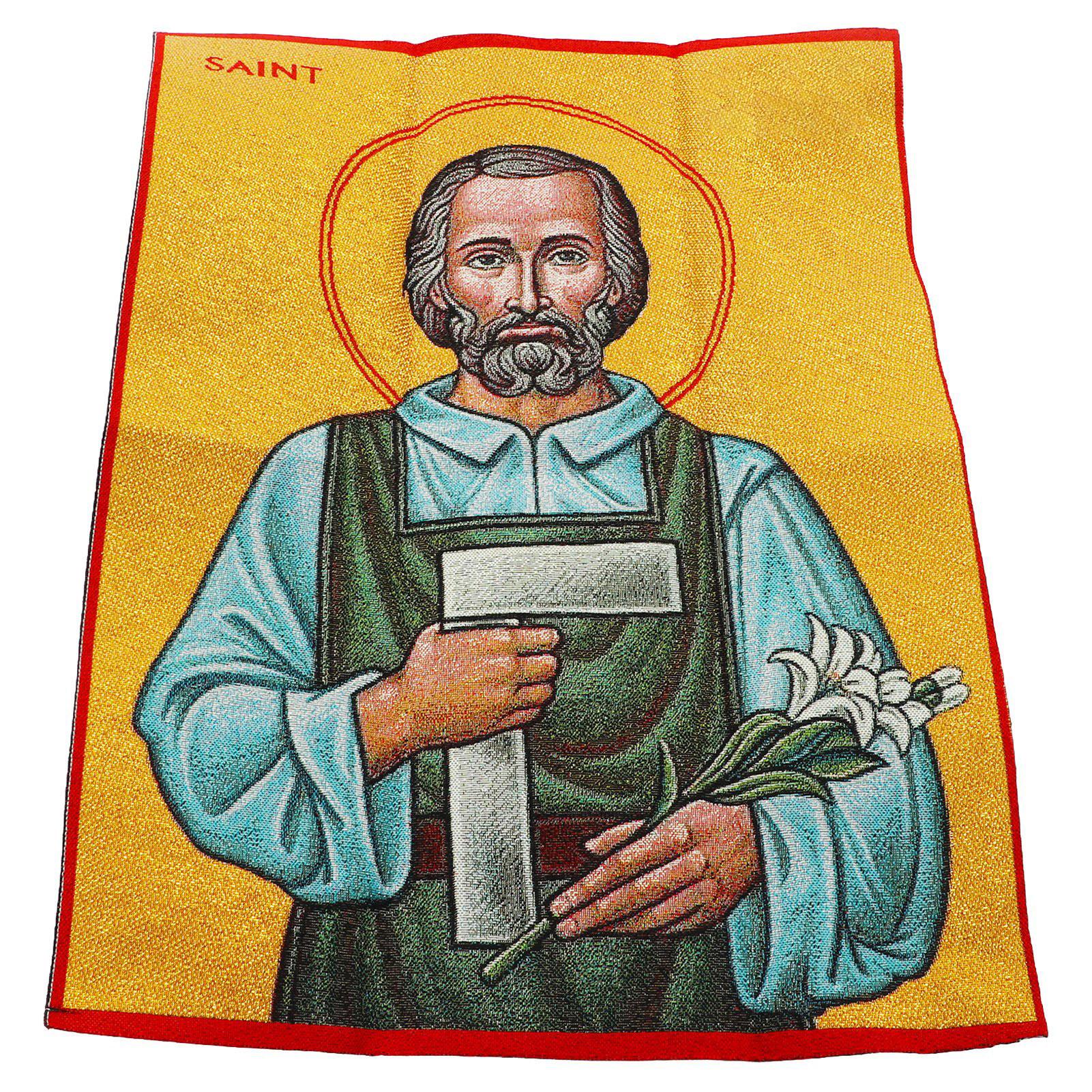 

Християнські ікони Карпентер Стріт. Портрет Йосипа Ручна робота Християнська настінна прикраса 40X30CM для