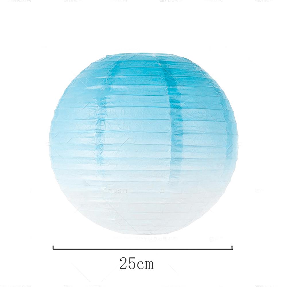 Verlaufende Laternenkugel mit Faltpapier für Hochzeit, Geburtstag, Sommerparty-Hintergrund, hängende Ornamente, Dekorationszubehör