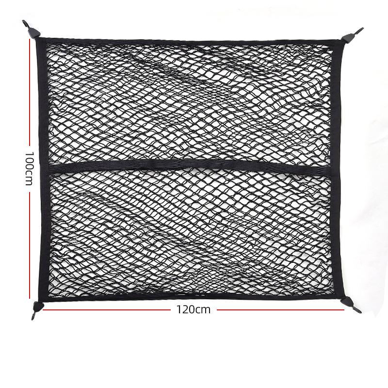 

Сетка в багажник автомобиля, эластичная нейлоновая сетка для хранения груза сзади, органайзер для укладки и хранения, аксессуары для Ford F150 SVT Raptor