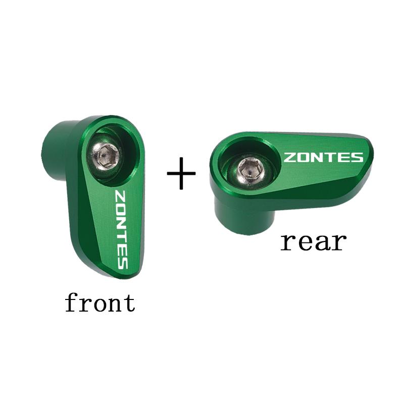 Motorcycle CNC Aluminum Front Rear Wheel ABS Sensor Guard Protection Accessories For ZONTES 368G 368D 368E 368M 368K 350D 350E
