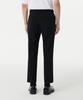 MUSINSA STANDARD [Cooltandard] Relaxed Tapered Hidden Banding Crop Slacks [Black]