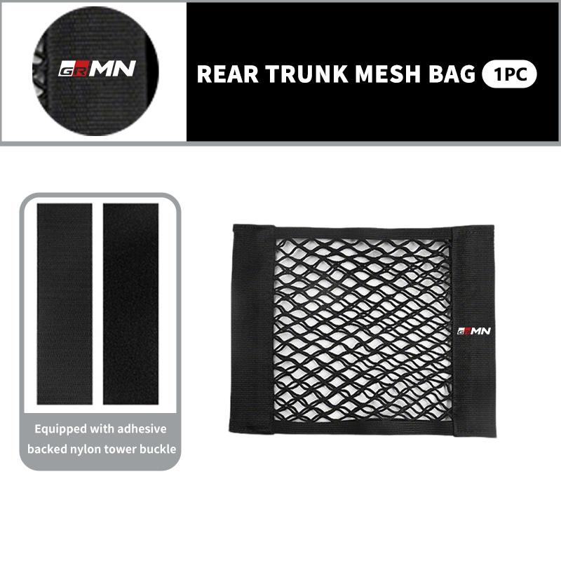 Car Styling Trunk Box Storage Bag Mesh Elastic String Net Pocket Organizer Accessories For Toyota Yaris Corolla Rav4 GR Auris