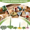 Gerbera , 3D Printed Portable Spinning Yarn Holder , Tangle-Free Rotation With Bracket, Crochet Accessory For Crocheting And Knitting, Gift For Cr