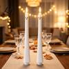 Modern Christmas Decorative Lamps Candle Light 3D Printed Santa Snowman Tree Light with Remote Unique Holiday Interior Lighting Control LED