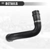 Motoforti Engine Air Cleaner Intake Hose Tube, Air Intake Hose for Chevy Cruze 2016-2019, Rubber, with Clamp, No. 13374646, Black