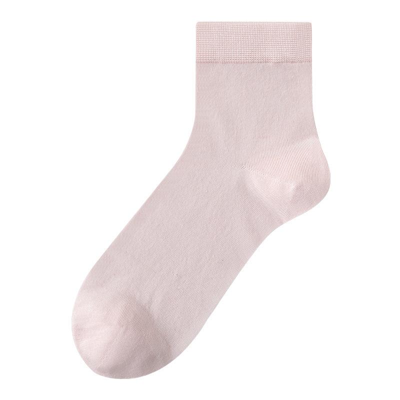 Women's Summer Ultra Thin Anti Bacterial Deodorant Moon Son Loose Mouth Not To Stop The Foot Tube Socks