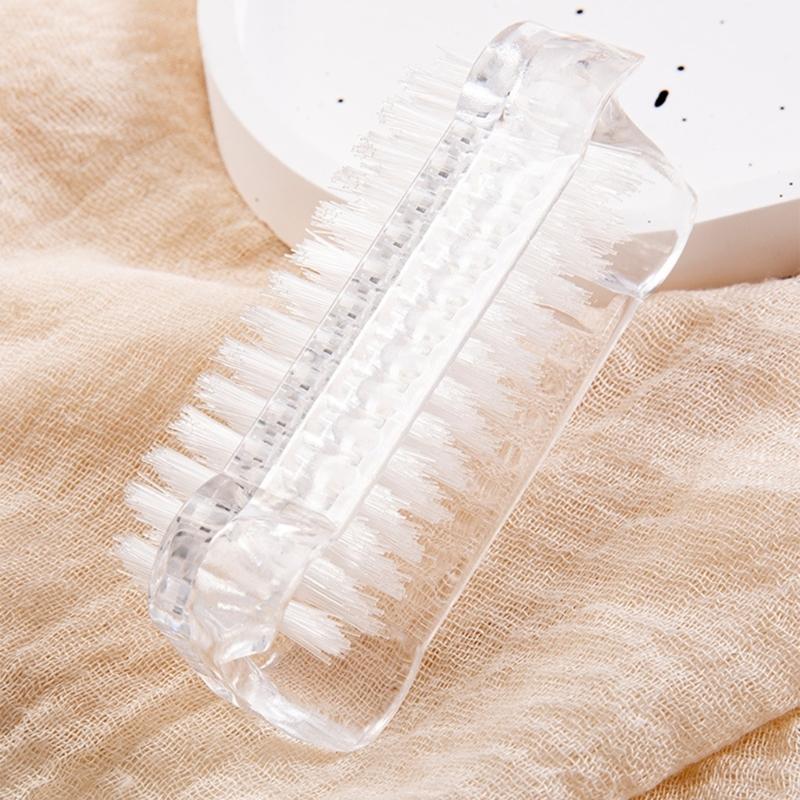 Convenient Nail Brush For Efficient Nail Cleaning And Maintenance Fingernail Ceaning Tool for Salon Home and Travel Use