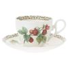 Noritake Tasse Untertasse 250cc Orchard Garden Mikrowelle Safe Bone China & (Kaffee Tee) T97887/4911