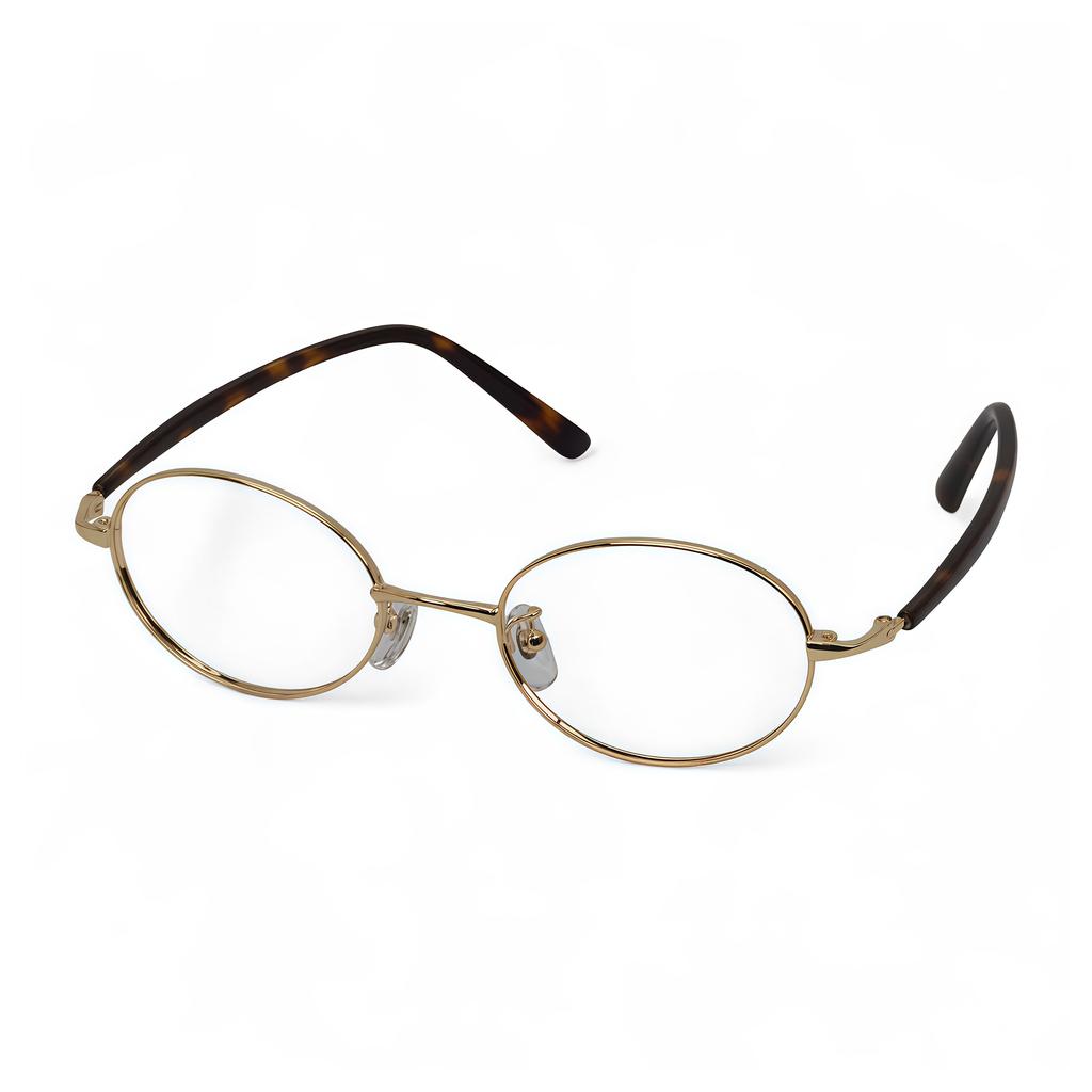 Adije Devia (Gold Leopard) La1043 Gold Eyeglass Frames