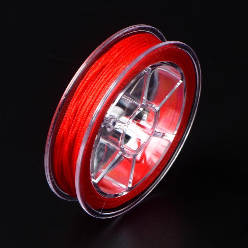 No. 72 Jade Thread Red Cord for DIY Anklets and Jewelry, Colorfast and Non-Elastic