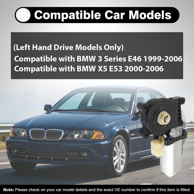 Power Window Lift Motor for BMW 3 Series E46 X5 E53 1999‑2006 67628362065 67628362066 67628362063 Front Rear Left Riht